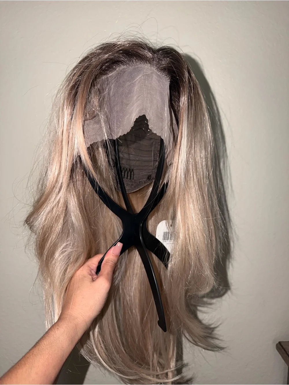 Natural Blonde Long Wavy Women’s Hairpiece